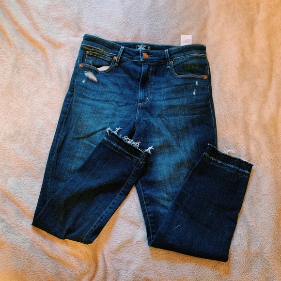 Abercrombie & Fitch Denim - abercrombie dark washed jeans